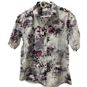 Men's 7Diamonds Urban Array Stretch Watercolor Floral Shirt - Size XL